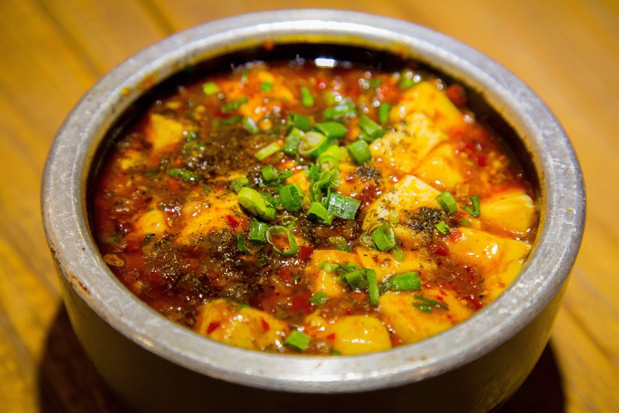 Gegrilltes Tofu & Pilze